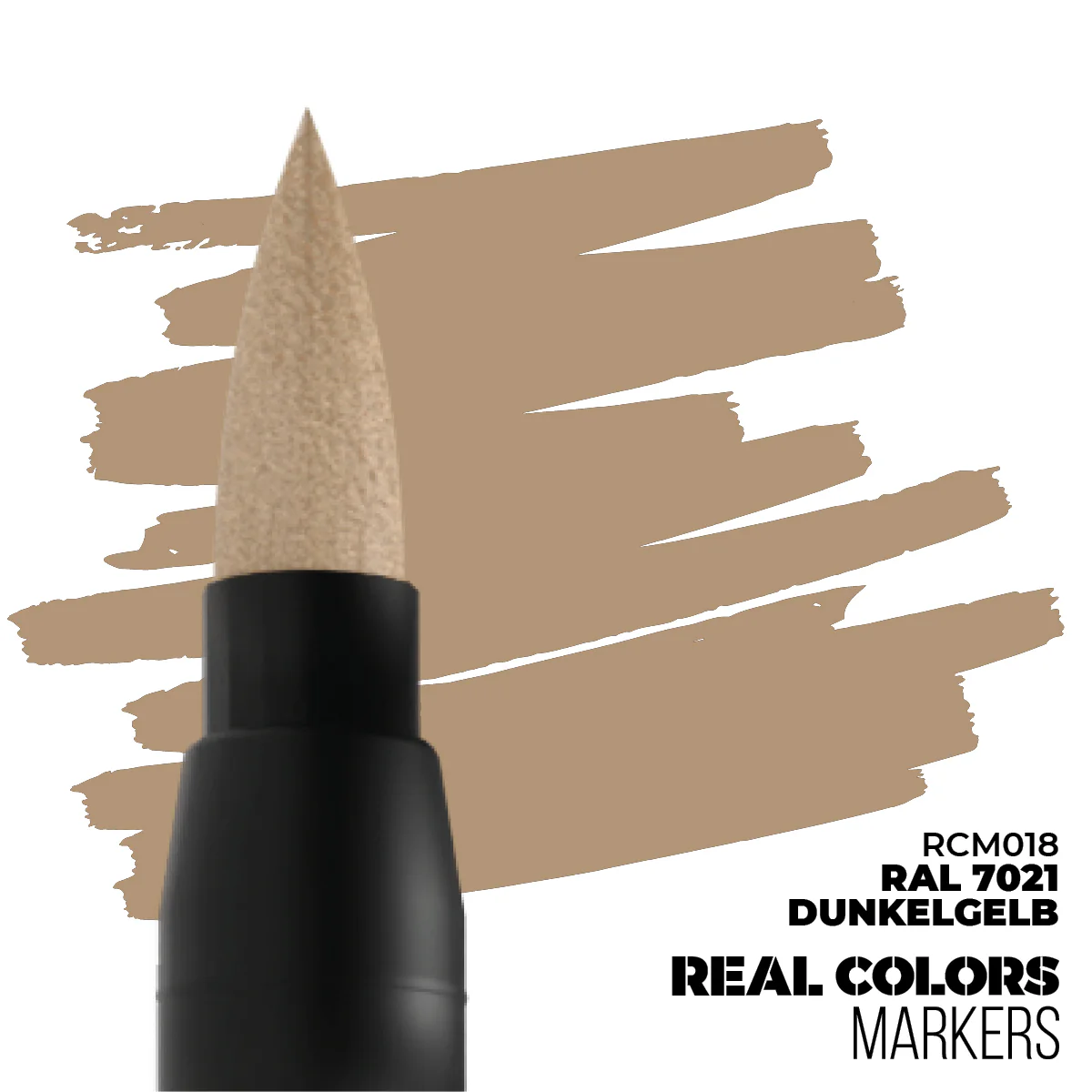 AK Interactive Real Colours Marker - Dark Yellow RAL 7028 - Image 2
