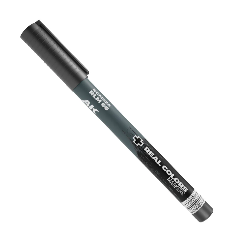 AK Interactive Real Colours Marker - Grey RLM 66