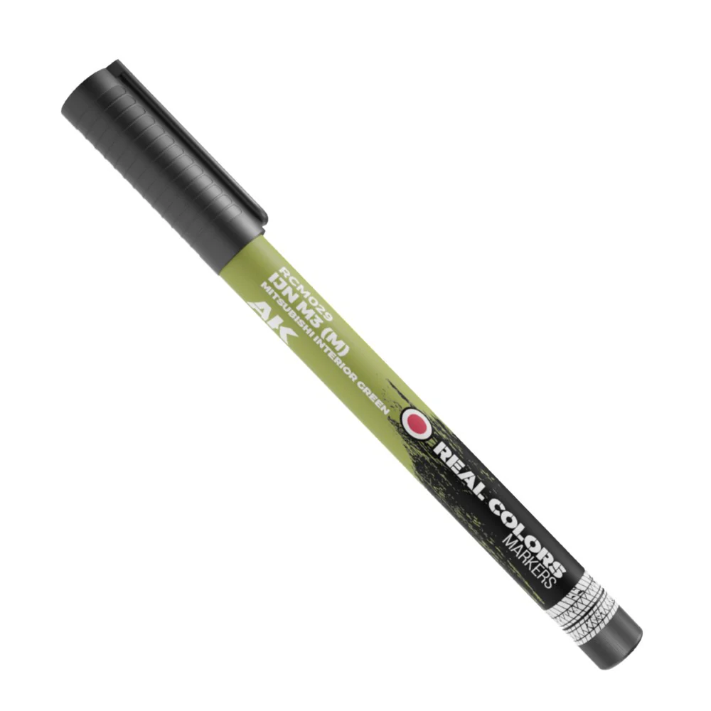 AK Interactive Real Colours Marker - IJN M3 Mitsubishi Interior Green