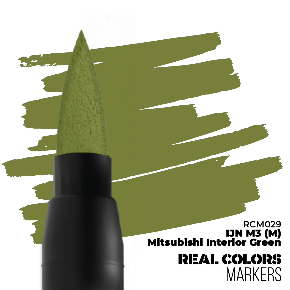 AK Interactive Real Colours Marker - IJN M3 Mitsubishi Interior Green - Image 2
