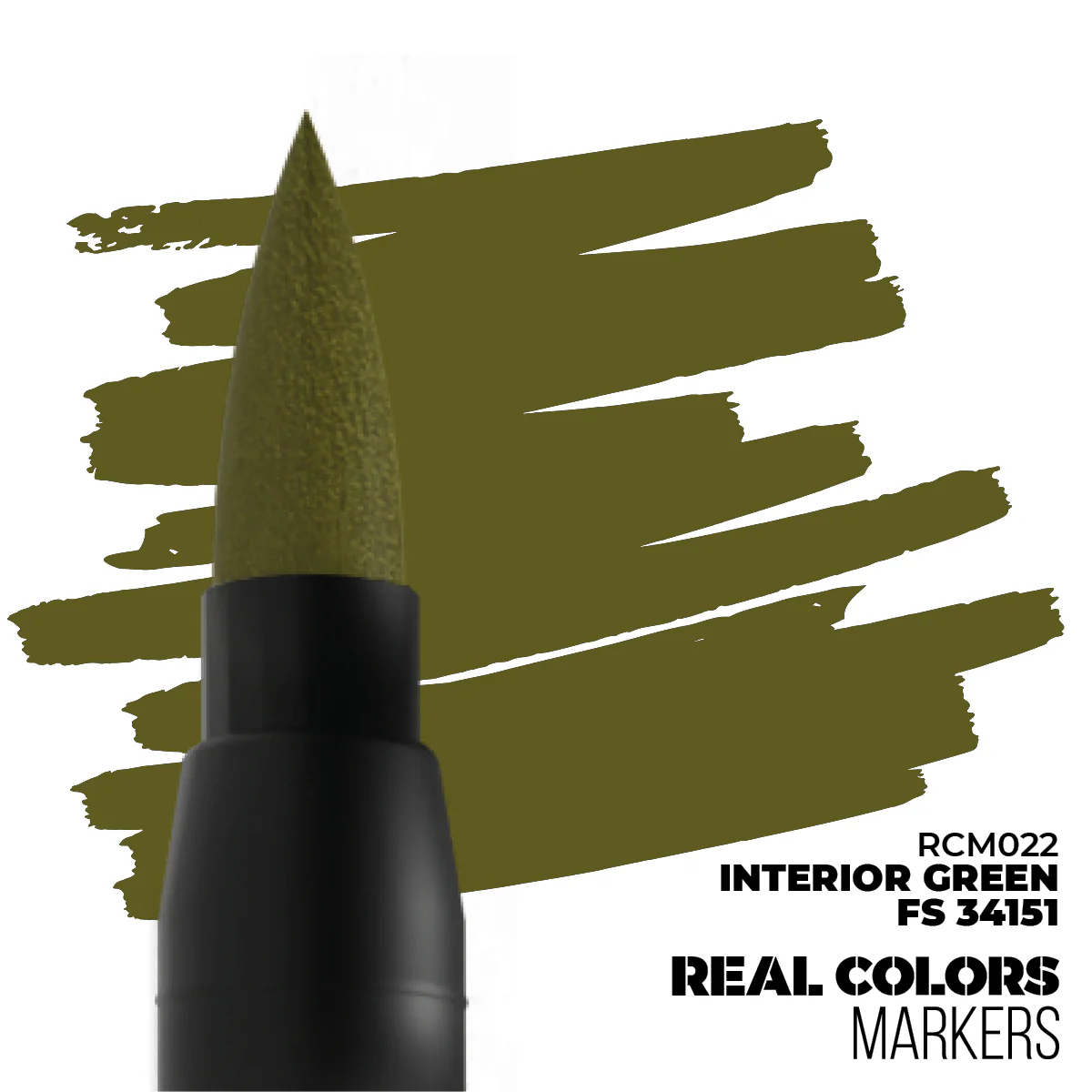 AK Interactive Real Colours Marker - Interior Green FS 34151 - Image 2