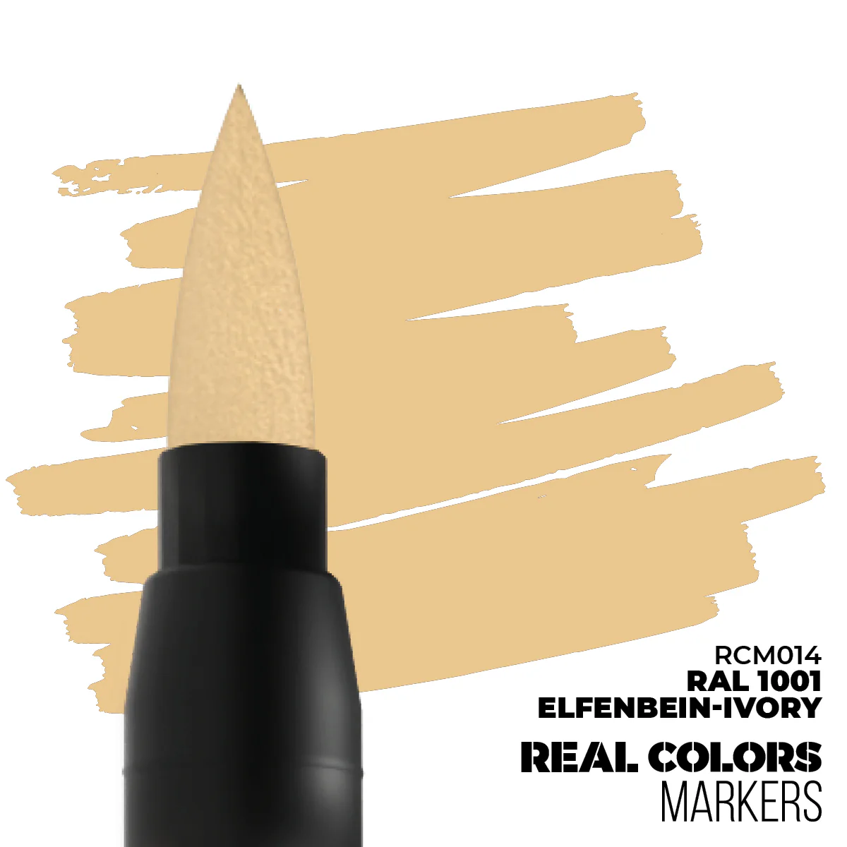 AK Interactive Real Colours Marker - Ivory RAL 1001 - Image 2