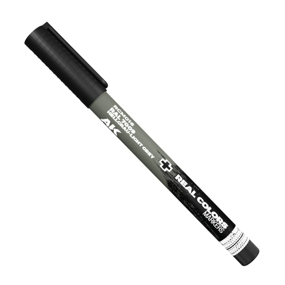AK Interactive Real Colours Marker - Light Grey RAL 7009