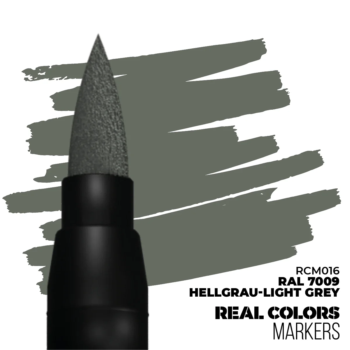 AK Interactive Real Colours Marker - Light Grey RAL 7009 - Image 2