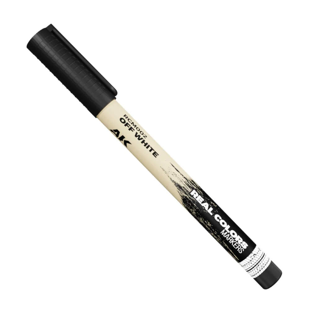 AK Interactive Real Colours Marker - Off White