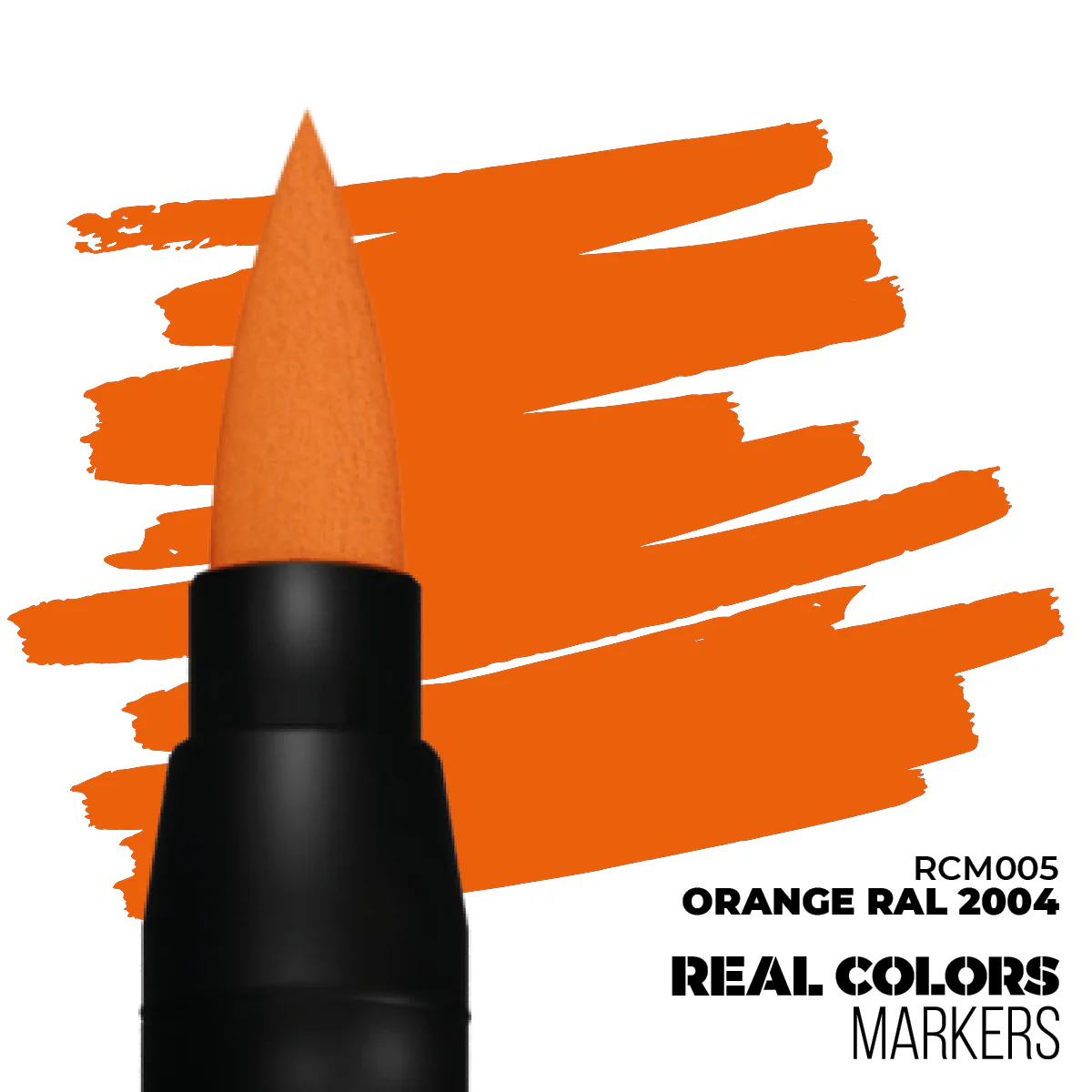 AK Interactive Real Colours Marker - Orange RAL 2004 - Image 2