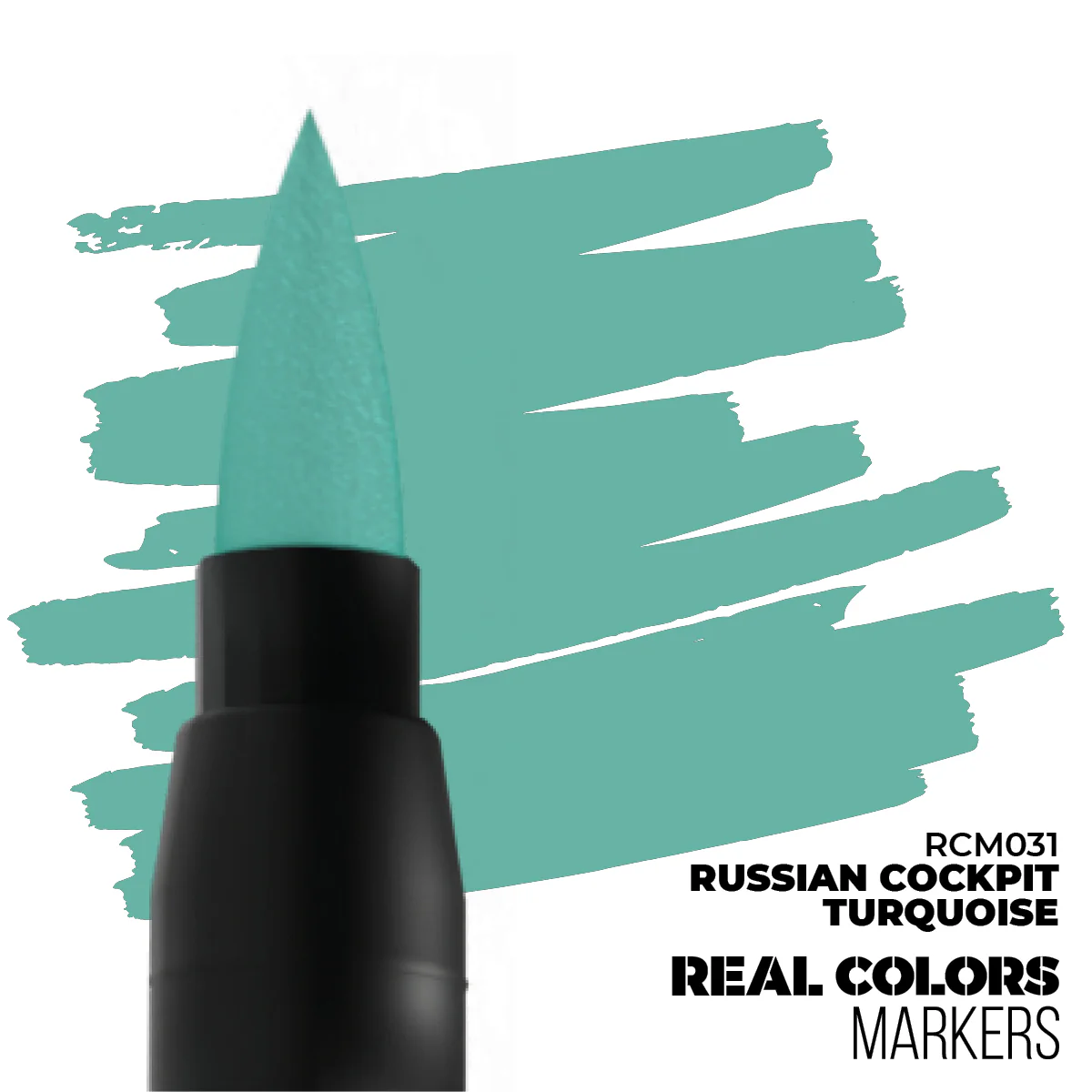 AK Interactive Real Colours Marker - Russian Cockpit Turquoise - Image 2