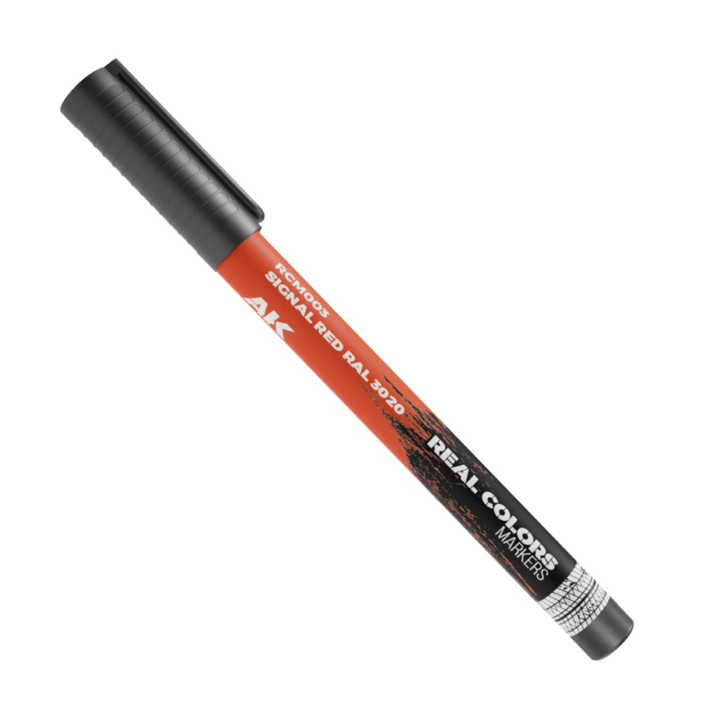AK Interactive Real Colours Marker - Signal Red RAL 3020