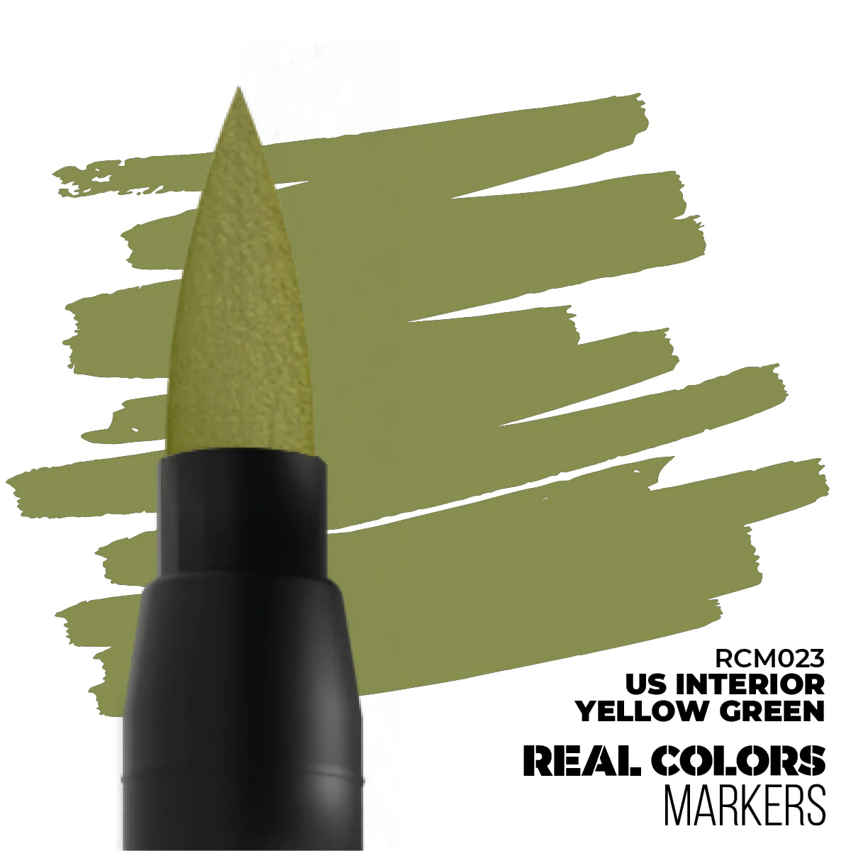 AK Interactive Real Colours Marker - US Interior Yellow Green - Image 2