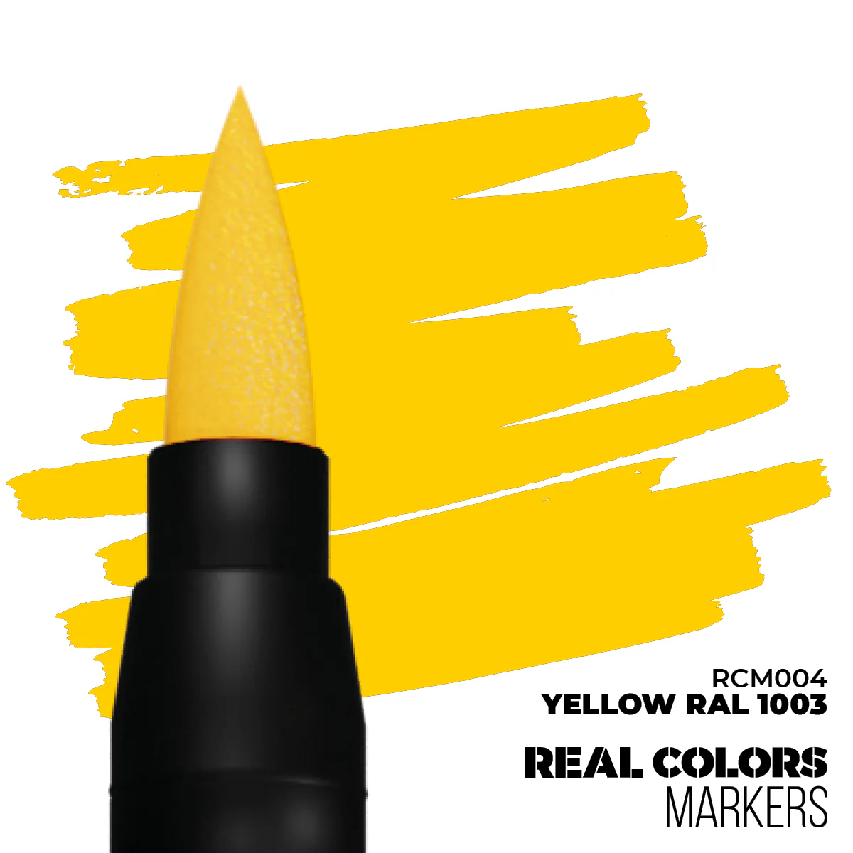 AK Interactive Real Colours Marker - Yellow Ral1003 - Image 2