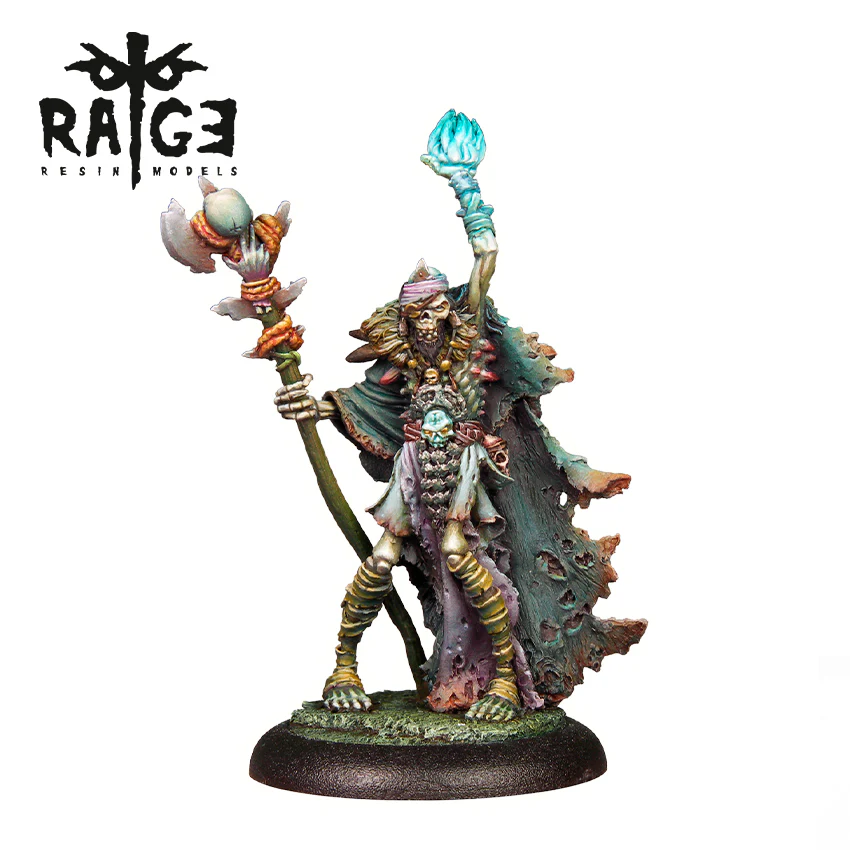 AK Interactive Resins Fantasia Latorre - Nintphegoz. Lord Of The Undeads Miniature 35mm - Image 2