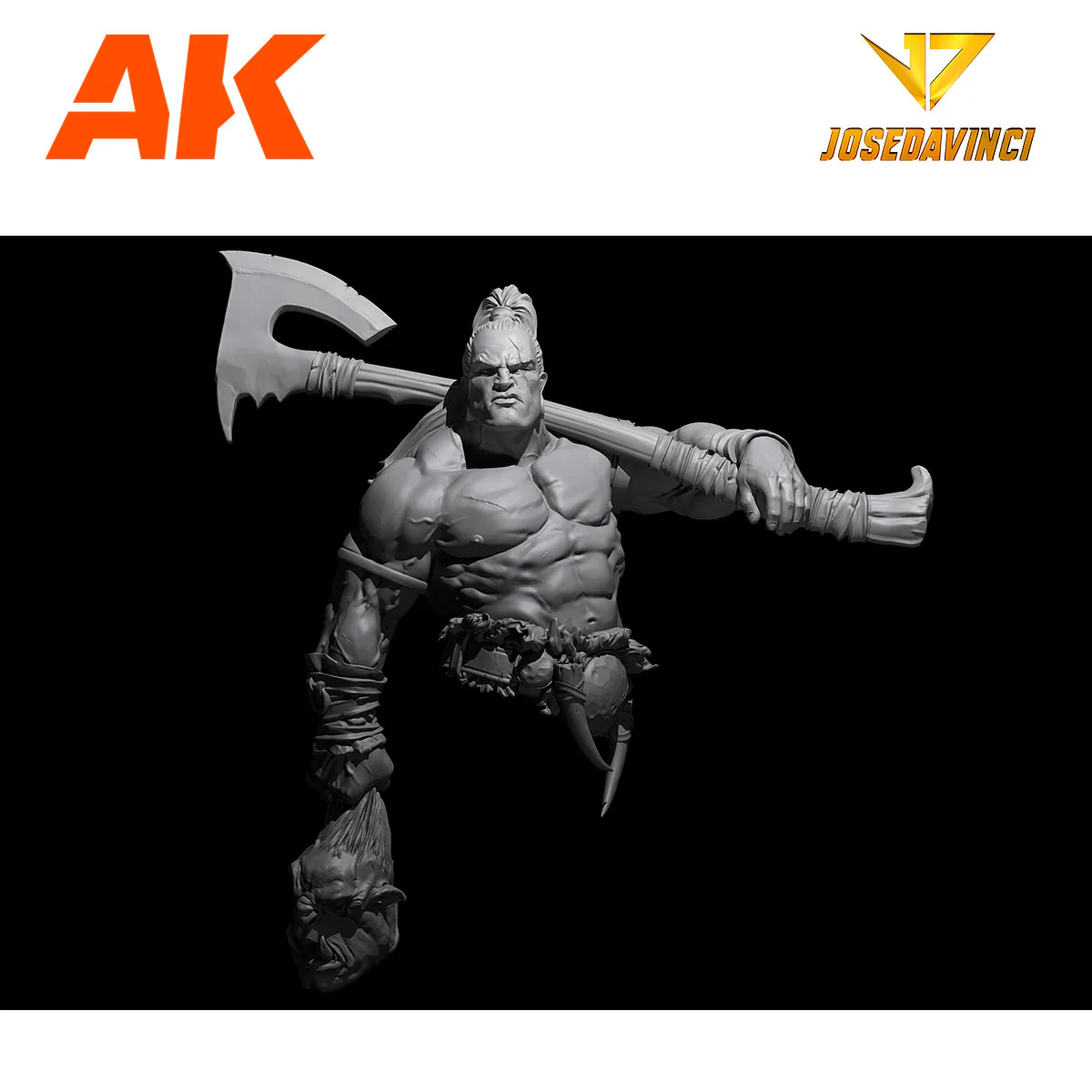 AK Interactive Shadows of Kadazra Raldrak Bust Figure - Image 4