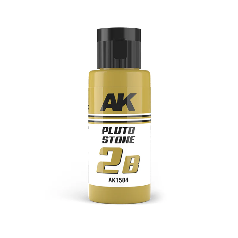 AK Interactive Solar Yellow and Pluto Stone Dual Exo Acrylic Paint Set - Image 3