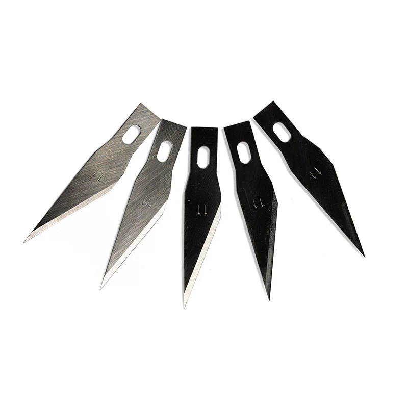 AK Interactive - Standard Diagonal Spare Blades 5-Piece Set for Hobby Knife - Image 2