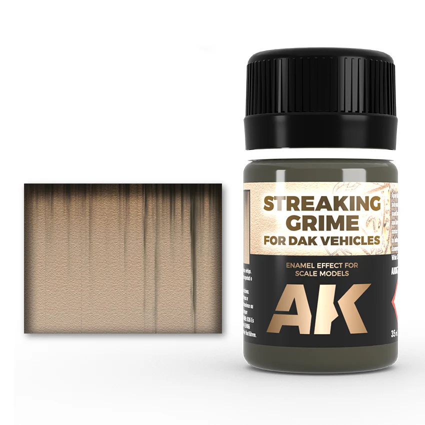 AK Interactive Streaking Grime for DAK Vehicles 35ml