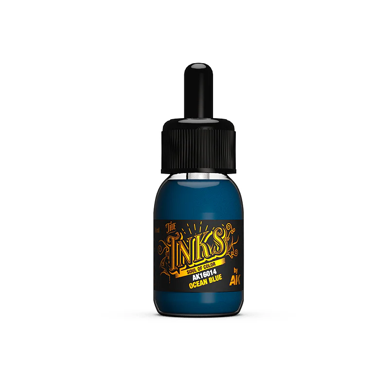 AK Interactive The Inks 30ml - Ocean Blue