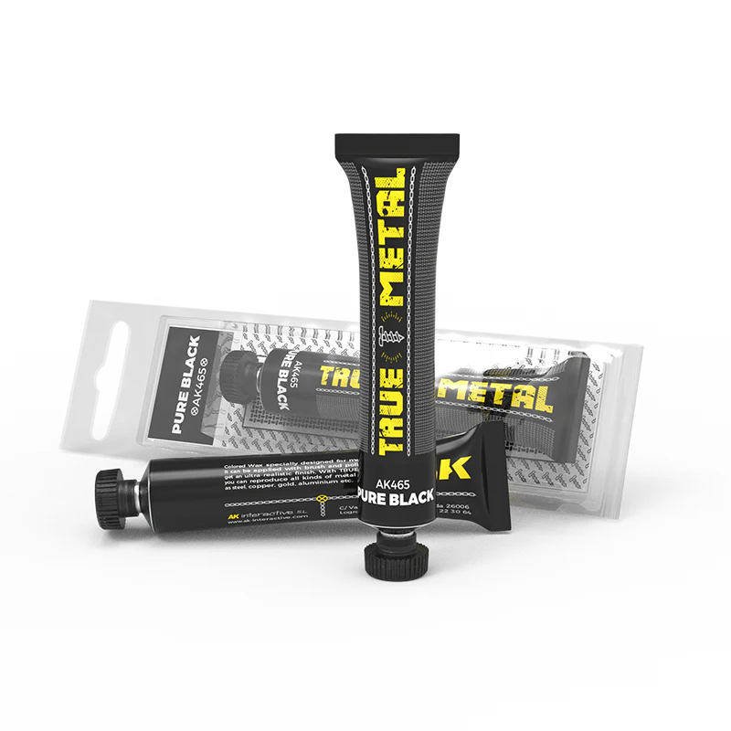 AK Interactive True Wax 20ml - Pure Black