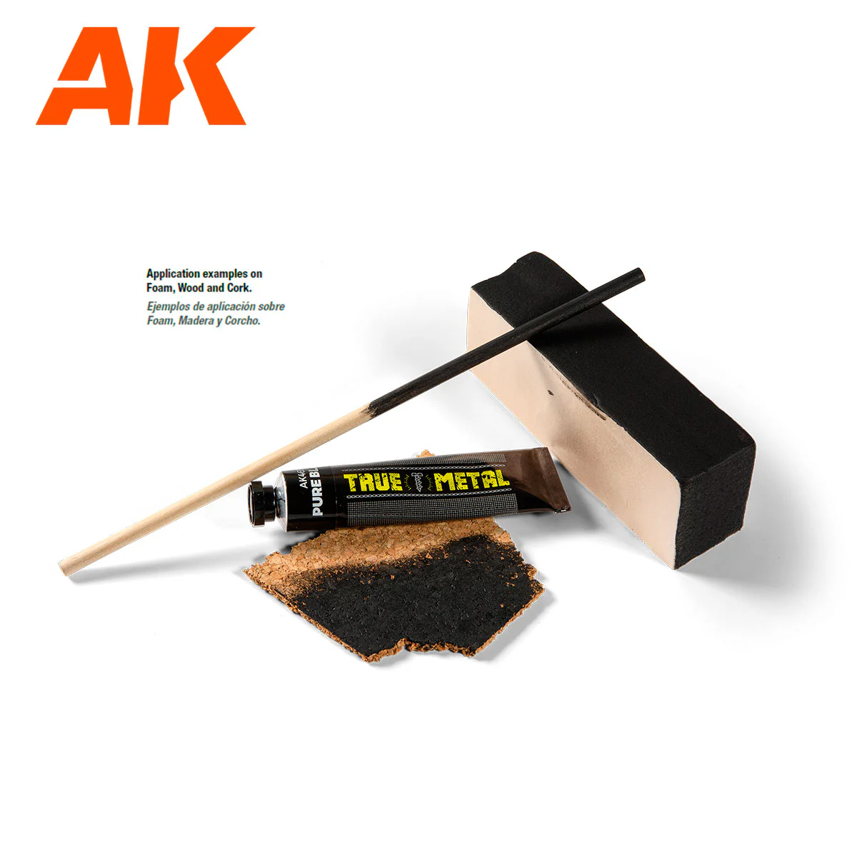 AK Interactive True Wax 20ml - Pure Black - Image 2