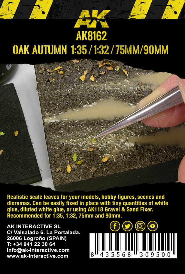 AK Interactive Vegetation Oak Autumn Leaves - Image 3