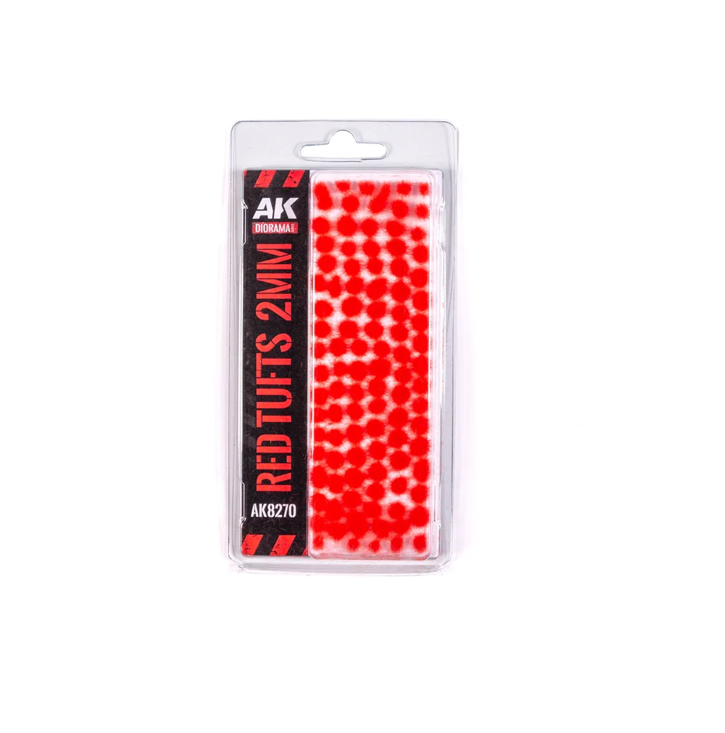 Ak Interactive - Vegetation-red-fantasy Tufts 2 Mm
