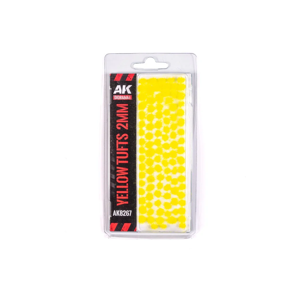 Ak Interactive - Vegetation-yellow-fantasy Tufts 2 Mm