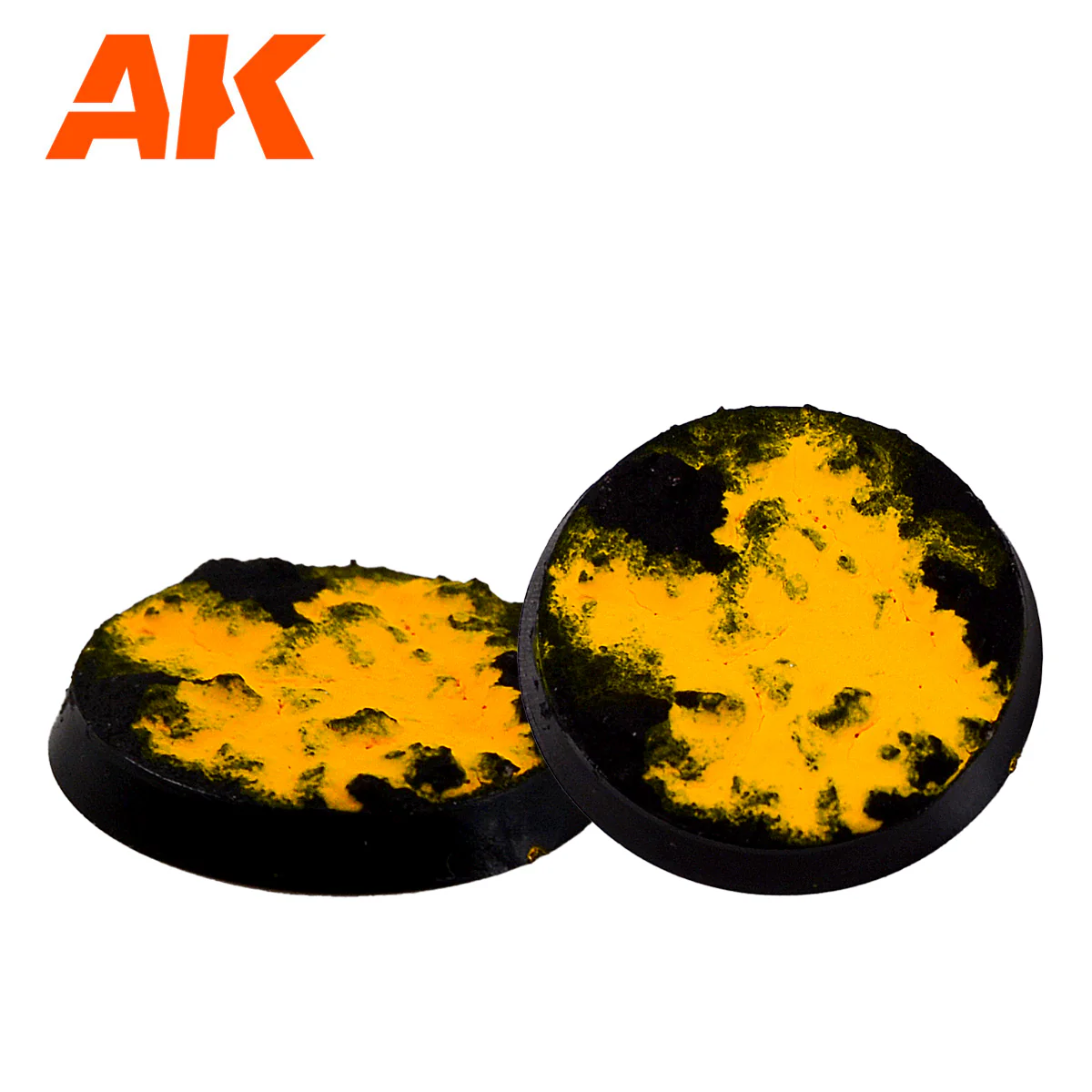 AK Interactive Wargame Enamel Liquid Pigment 35ml - Light Orange Fluor - Image 2