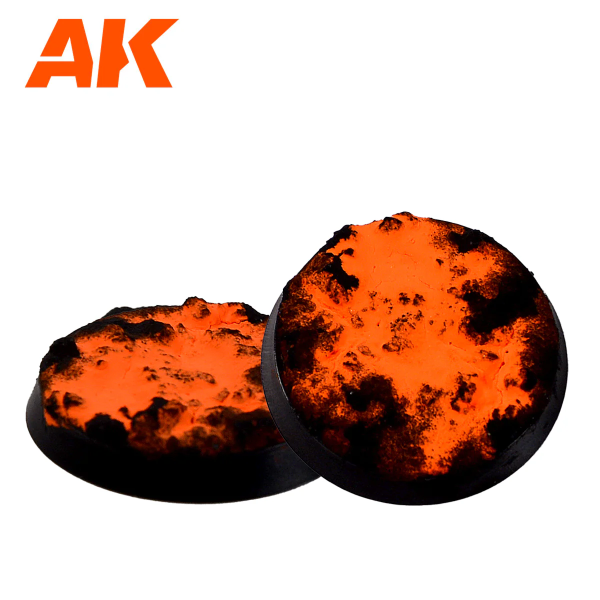 AK Interactive Wargame Enamel Liquid Pigment 35ml - Orange Fluor - Image 2