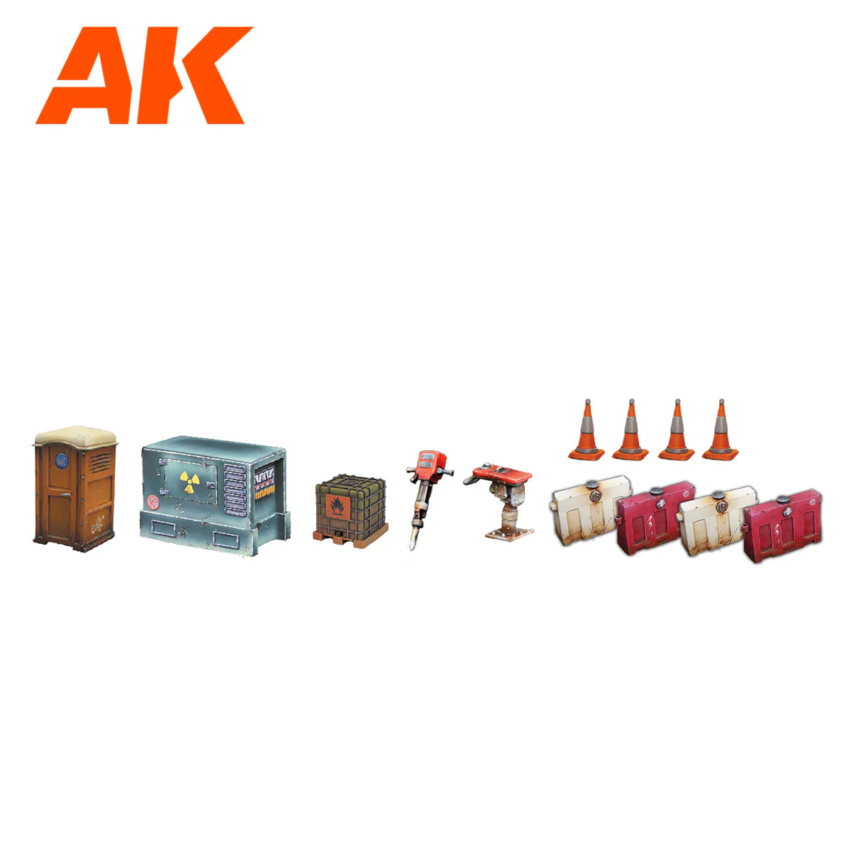 AK Interactive Wargame Scenography Construction Accessories - 30-35mm Scale - Image 2