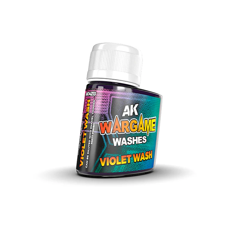 AK Interactive Wargame Washes Paint 35ml - Violet Wash
