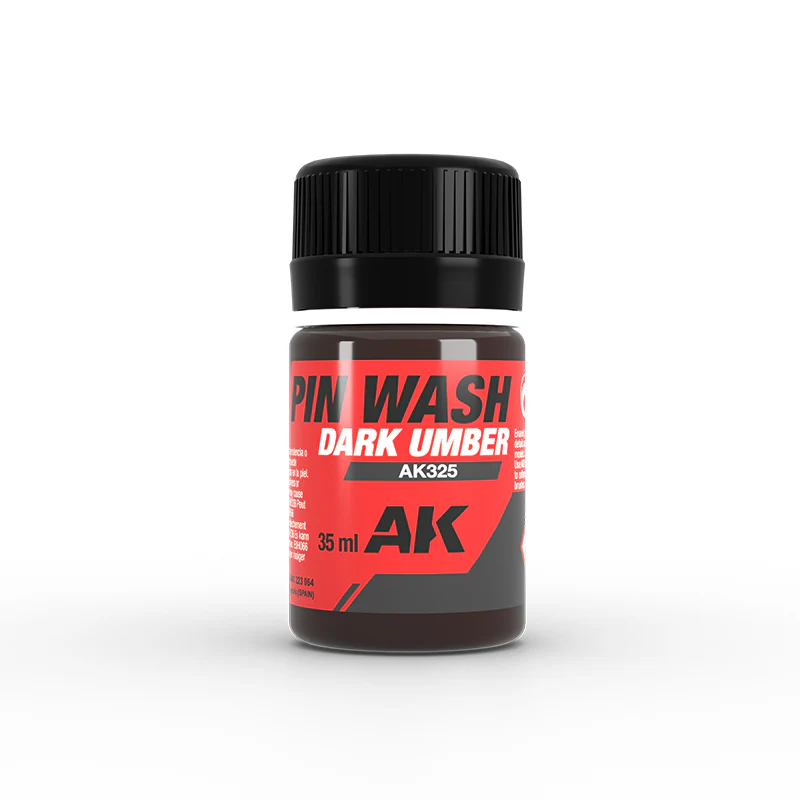 AK Interactive Weathering Dark Umber Pin Wash 35ml
