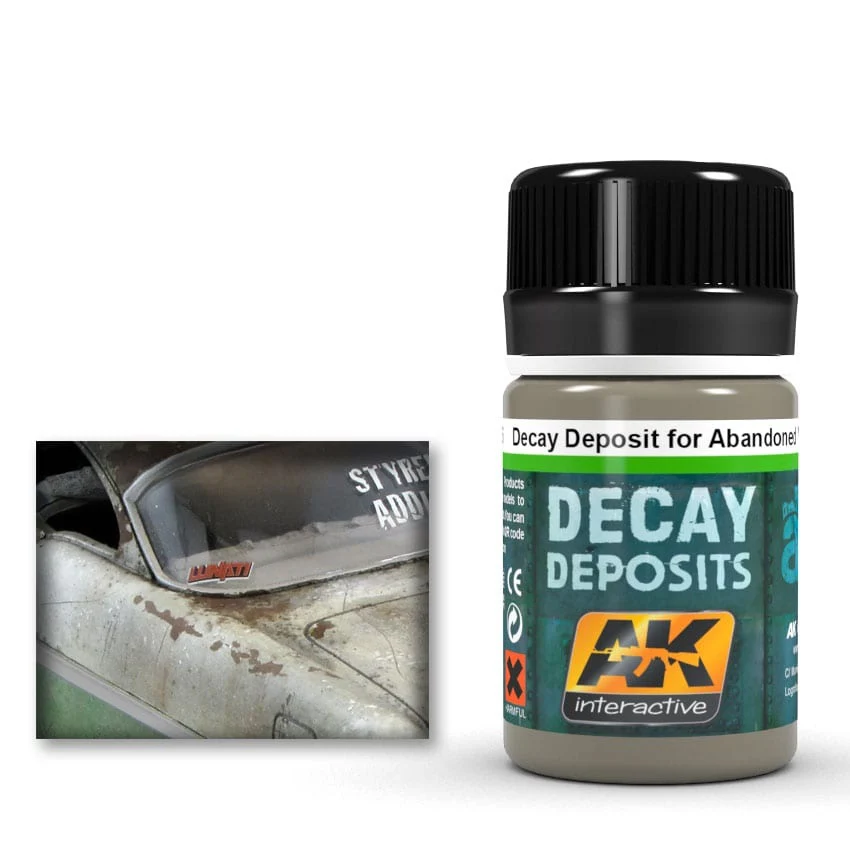 AK Interactive Weathering Decay Deposit 35ml - Abandoned Vehicles