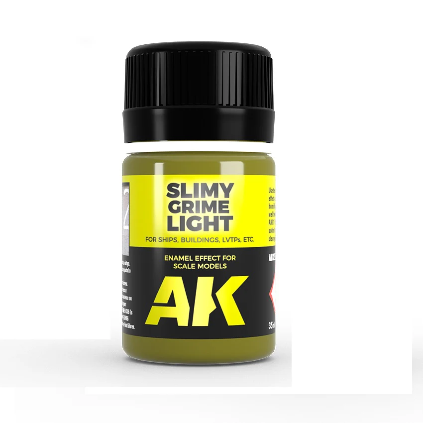 AK Interactive Weathering Products 35ml - Slimy Grime Light