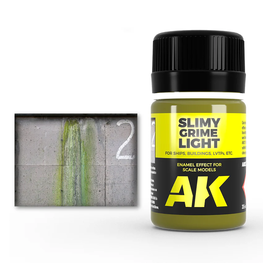 AK Interactive Weathering Products 35ml - Slimy Grime Light - Image 2