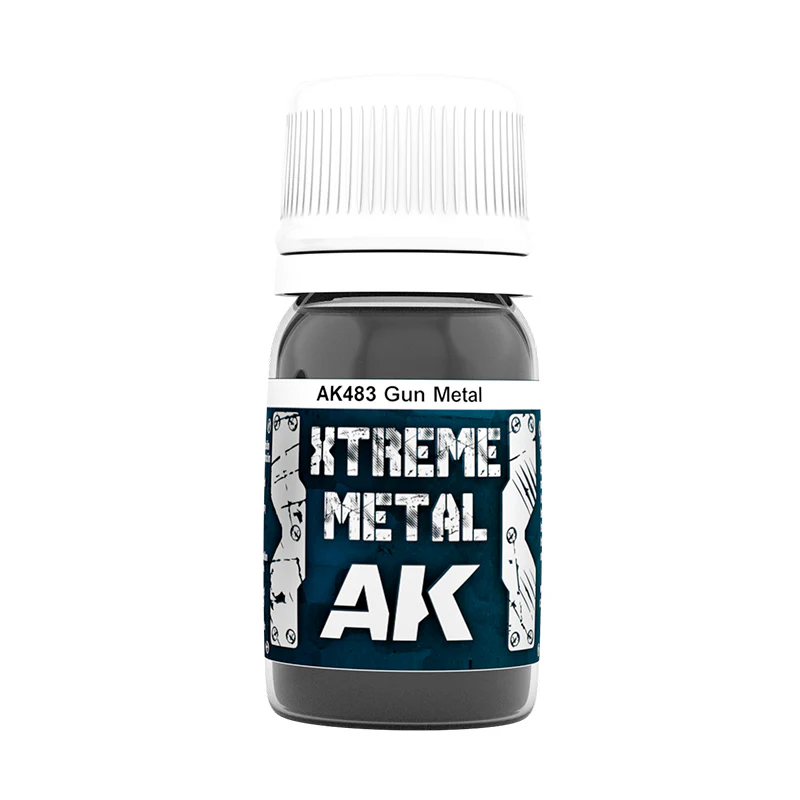 AK Interactive Xtreme Metallic Color 35ml - Gun Metal