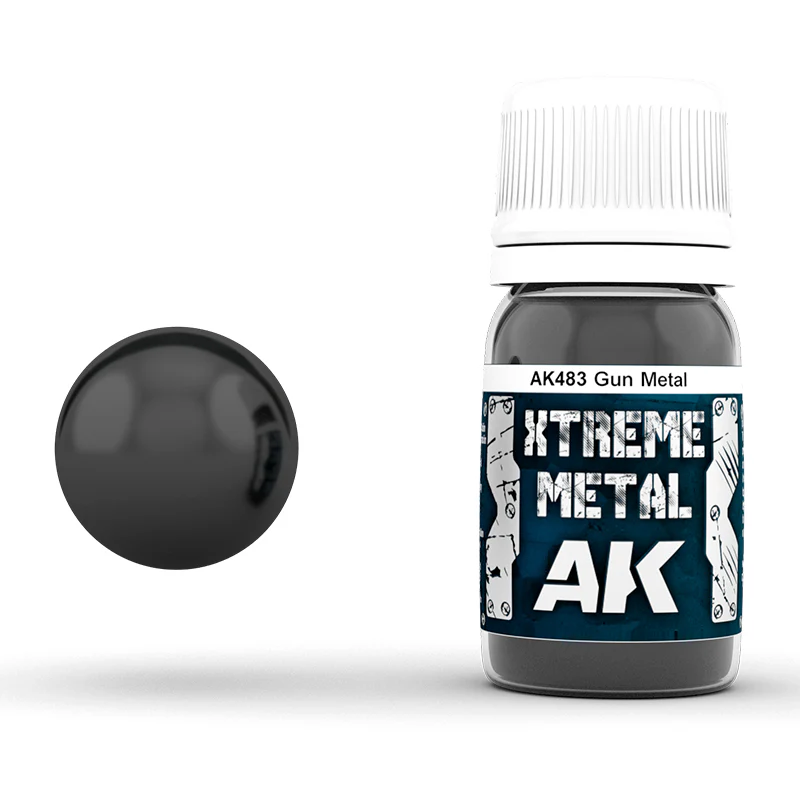 AK Interactive Xtreme Metallic Color 35ml - Gun Metal - Image 2