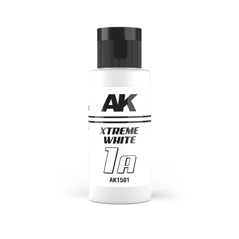 AK Interactive Xtreme White and Robot White Dual Exo Acrylic Paint Set - Image 2