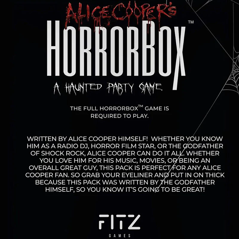 Alice Cooper's: Card Game - HorrorBox Expansion Pack - Image 3