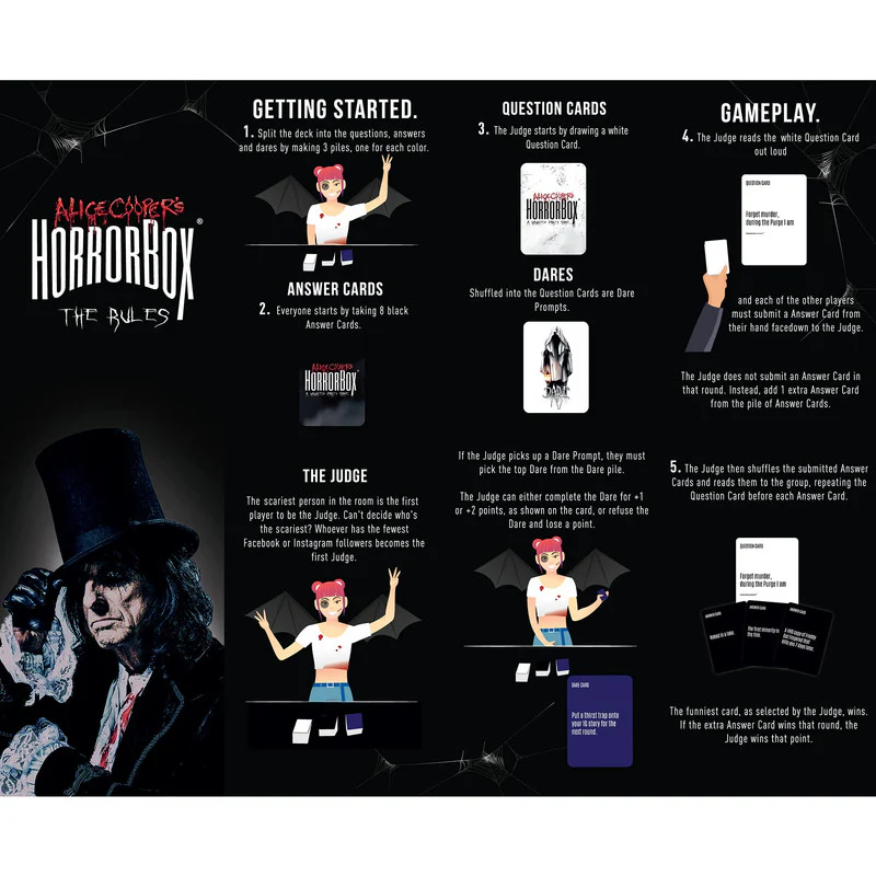 Alice Cooper's: Card Game - HorrorBox Expansion Pack - Image 4