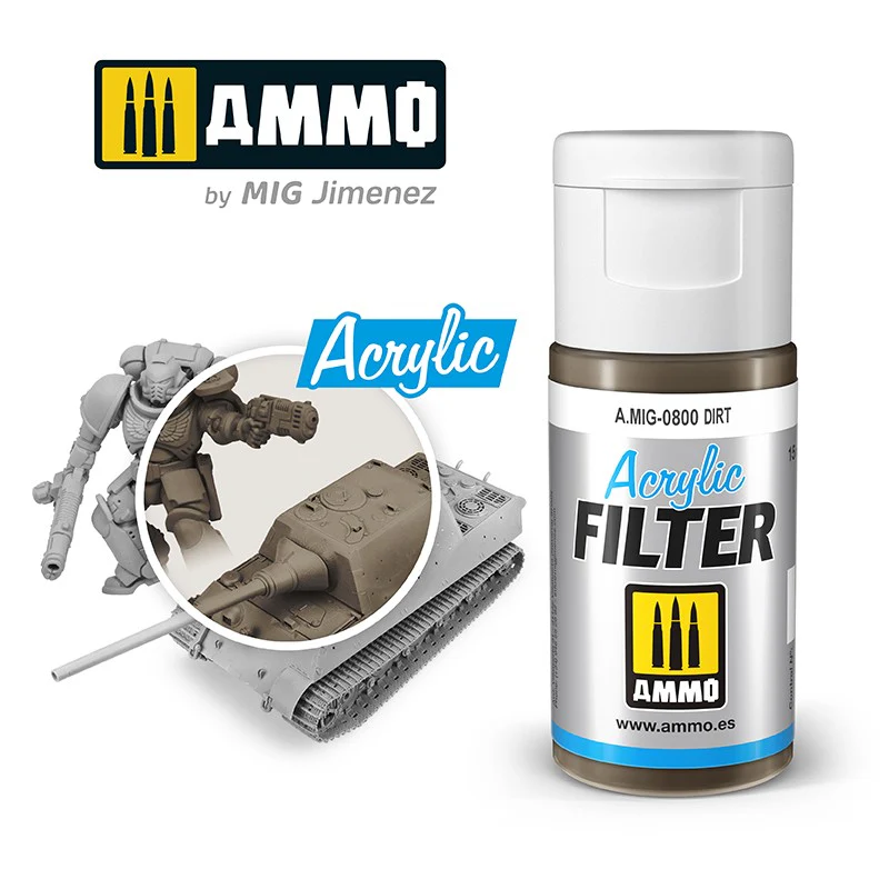 Ammo by MIG Acrylic Filter 15ml - Violet