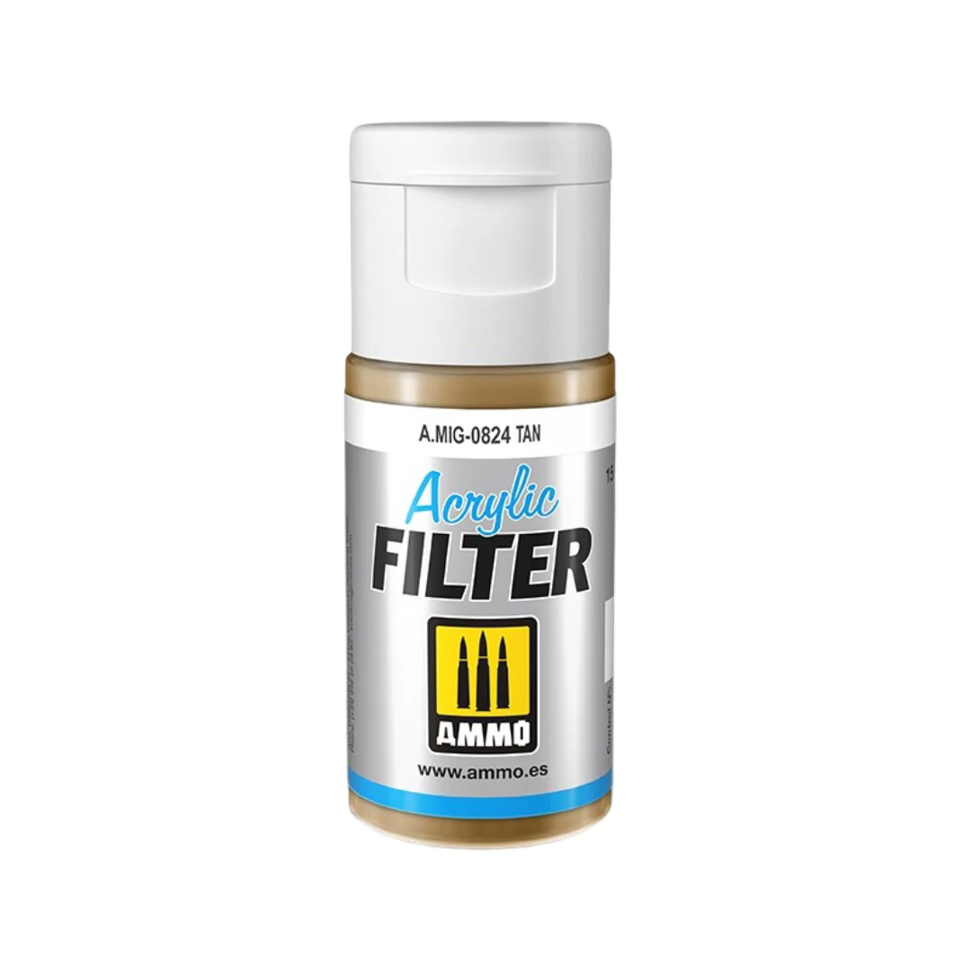 Ammo by MIG Acrylic Filter - Tan