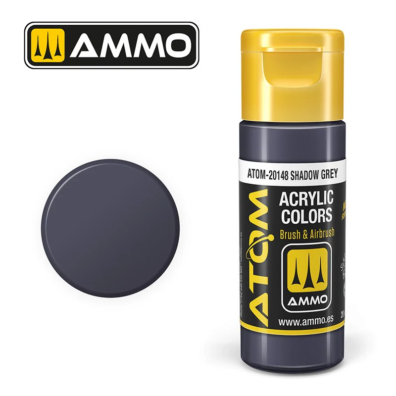 Ammo by MIG - Atom Color - Shadow Grey 20ml