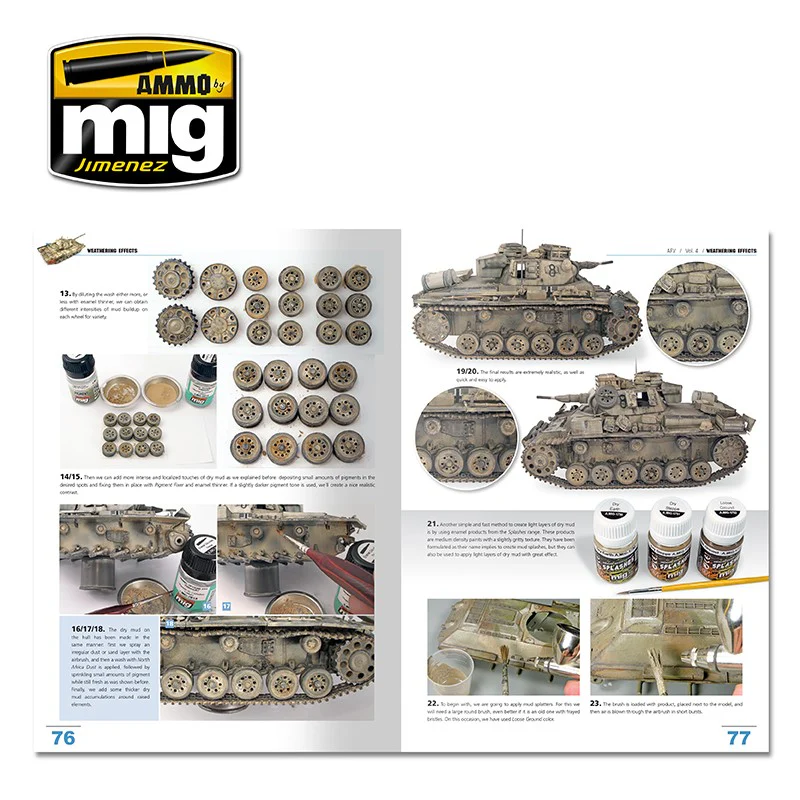 Ammo by MIG - Book - Encyclopedia Of Armour Modelling Techniques – Vol. 4 Weathering (Preorder) - Image 5