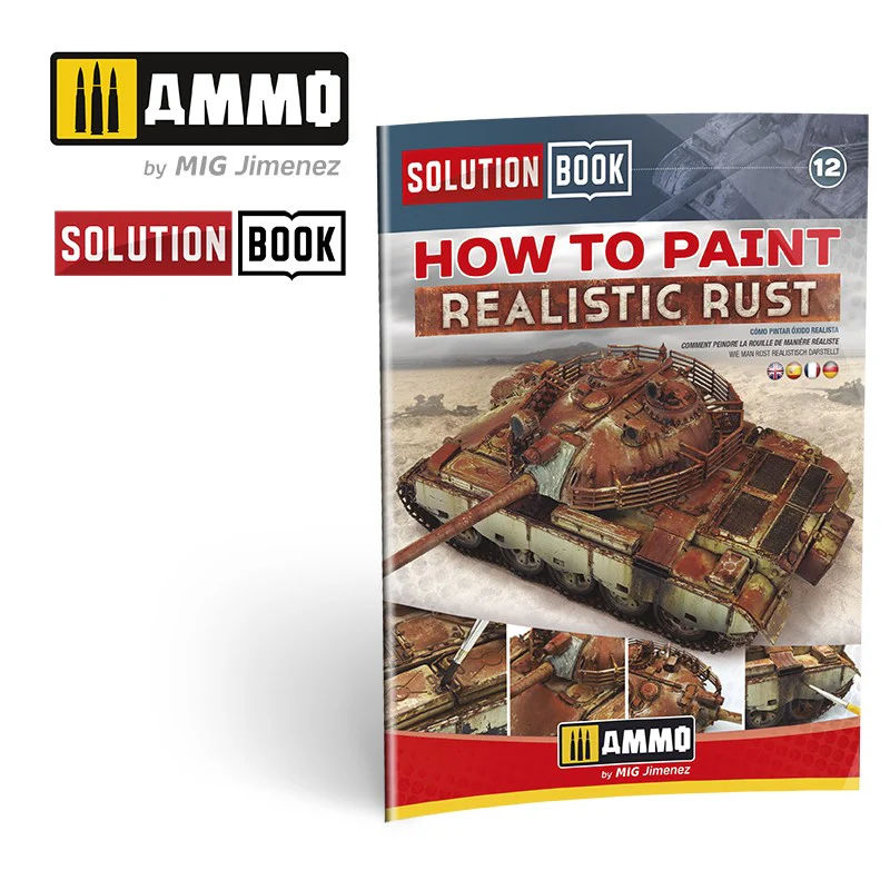 Ammo by MIG - Book - How To Paint Realistic Rust Solution Book 12