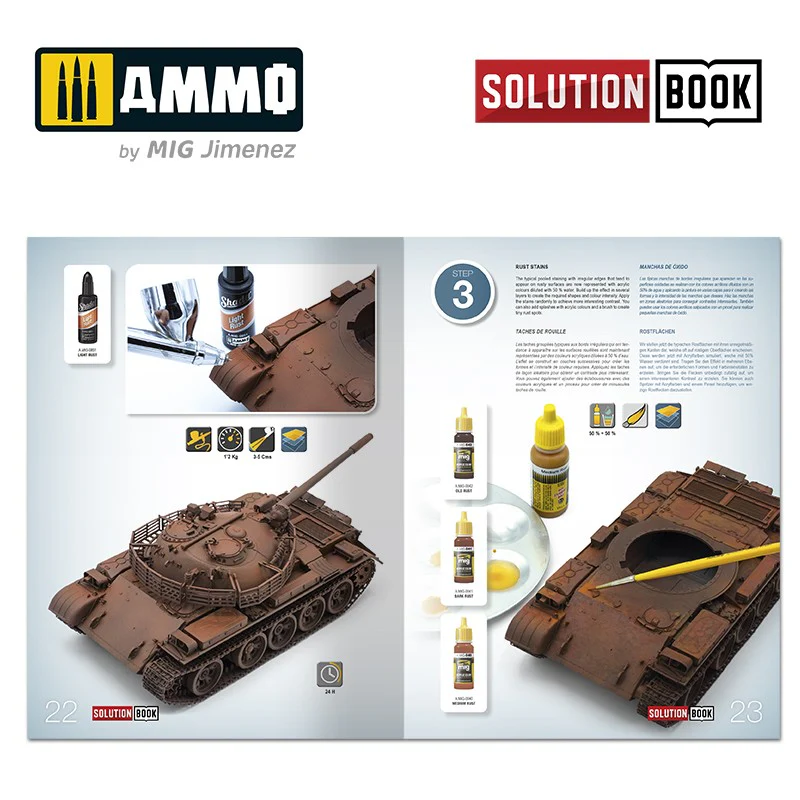 Ammo by MIG - Book - How To Paint Realistic Rust Solution Book 12 - Image 2