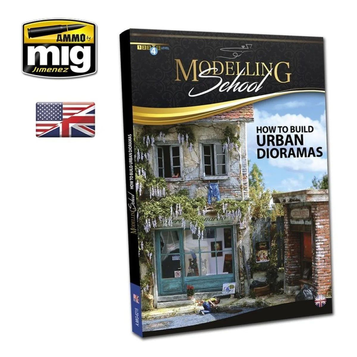 Ammo by MIG - Book - Modelling School – Urban Dioramas (Preorder)