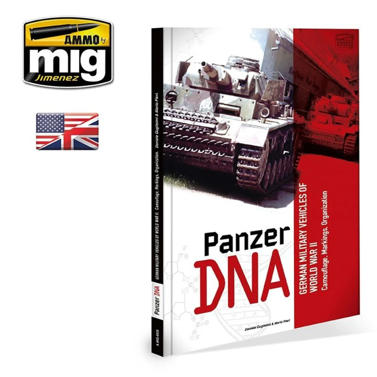 Ammo by MIG - Book - Panzer Dna (Preorder)