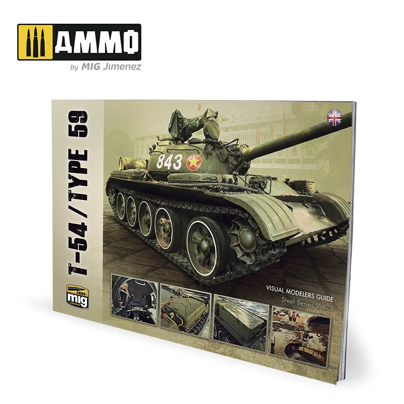 Ammo by MIG - Book - T-54/Type 59 – Visual Modelers Guide (Preorder)