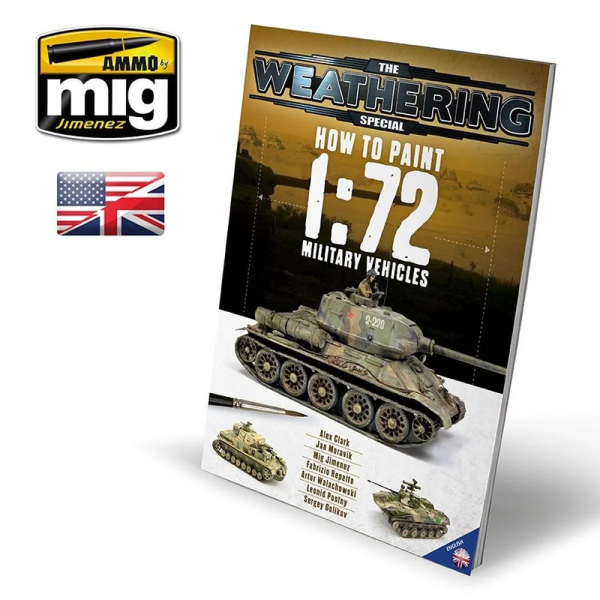 Ammo by MIG - Book - The Weathering Special – How To Paint 1/72 Military Vehicles (Preorder)