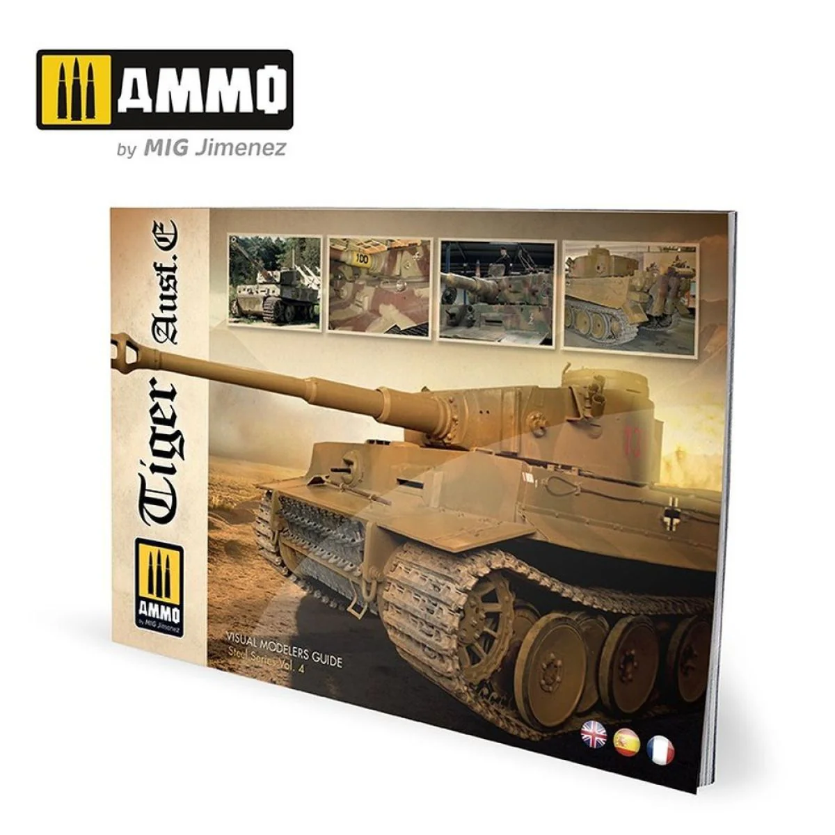 Ammo by MIG - Book - Tiger Ausf.E – Visual Modelers Guide (Preorder)