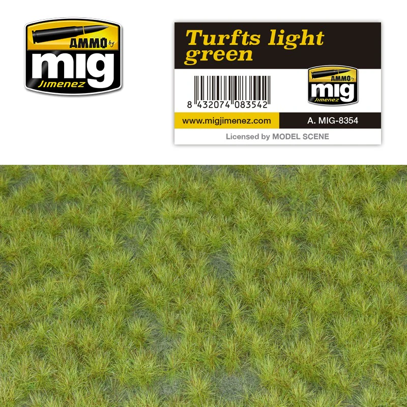 Ammo by MIG Dioramas Grass Mat Light Green Turfs Base